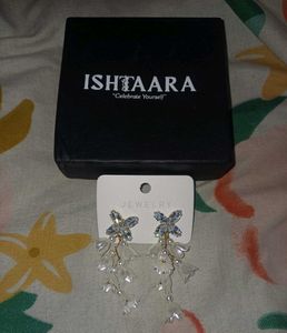 ISHTAARA Gold-Plated Stainless Steel Earrings
