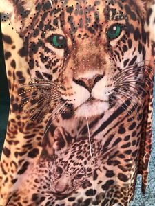 Leopard Skater dress