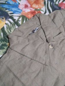 Olive Green Long Sleeve Shirt