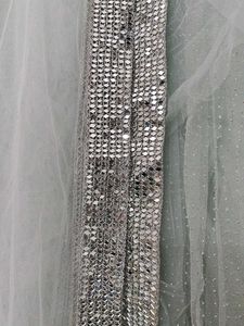 embellished  choli with dupatta