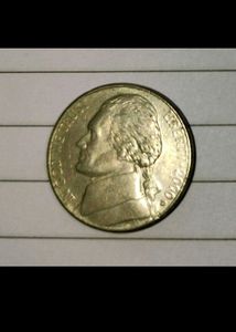 Vintage US Five Cents Coin