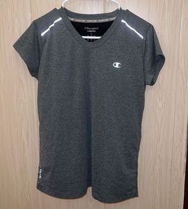 Champion Grey V-Neck T-Shirt