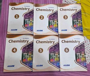 Allen Pre-Medical Chemistry Books Set