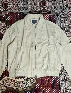 H&amp;M Cream Original Denim Jacket