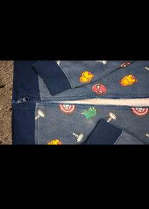 Sweatshirt Hoodie With Zip