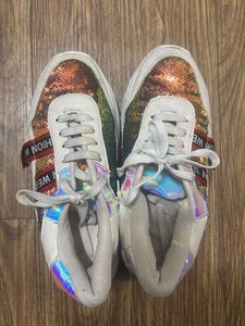 Stylish Sequin Fashion Sneakers