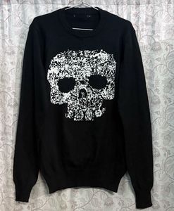 Skull Graphic Black Sweater