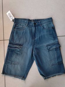 Shein Denim Cargo Jorts