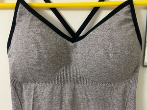 Grey Compression Camisole Top