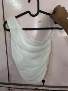 Elegant One-Shoulder Ruched Dress