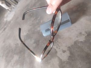 savana leopard print round glasses
