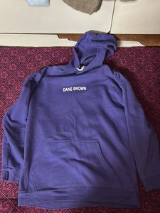 Purple Hoodie "DANE BROWN"