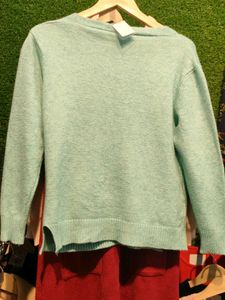 Indigo Sweater Cardigan For Women Stylish