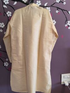 Men's Cream Kurta