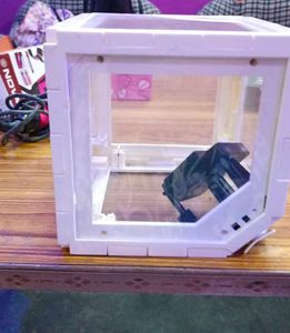 Cube Rotating Photo Frame
