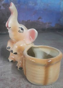 Cute Ceramic Elephant Planter/Holder