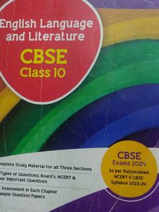 English language &amp; Literature (CBSE Class 10)