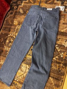 Denim blue jeans
