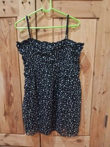 Black Polka Dot Sundress