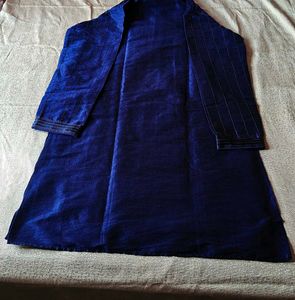 Men's Royal Blue Kurta