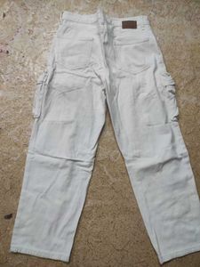Light Wash Cargo Pants