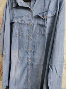 Classic Blue Denim Shirt