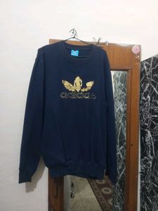 Adidas Navy Blue Sweatshirt