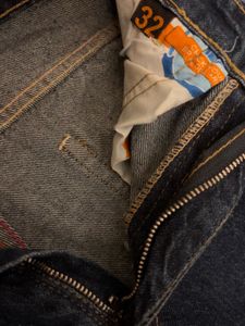Dark Blue Straight Fit Denim Jeans