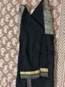 BLACK FESTIVE KURTI