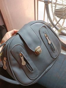 Stylish Black Crossbody Bag