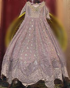 Elegant Lavender Gown