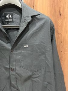 AX Armani Exchange Men's Grey Shirt