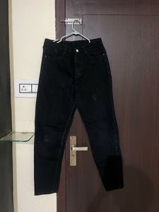 Stylish Black Denim Jeans