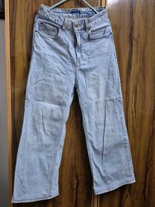 Light Wash Wide Leg Jeans