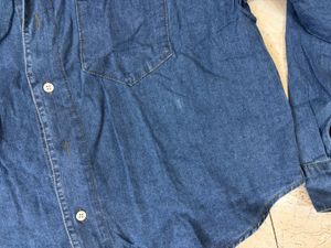 Denim one Off-Shoulder Top