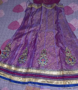 ❗️PRICE DROPPED❗️Pretty Pink-Purple Lehenga Choli