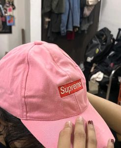 Pink Supreme Baseball Cap