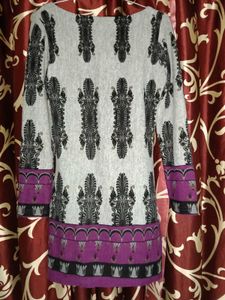Stylish Patterned Top cum kurti