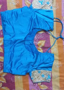 Embroidered Wedding Or Party Wear Saree