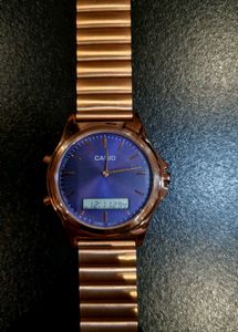 Brand New CASIO Analog-Digital Watch | Blue Dial |