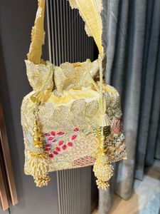 Exquisite Embroidered Potli Bag