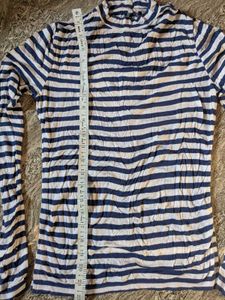 Striped Long Sleeve Soft Top