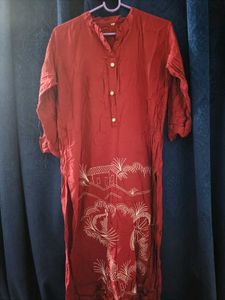 Elegant Maroon Dress