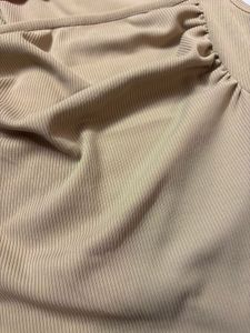 SSS Ruched Square Neck Ribbed Tank Top