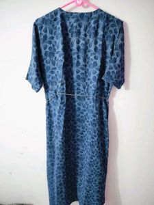 Blue Floral Print maxi dress 💙👗