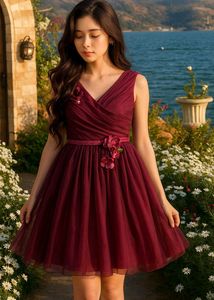 PARTYWEAR CUSTOMIZED DRESS
