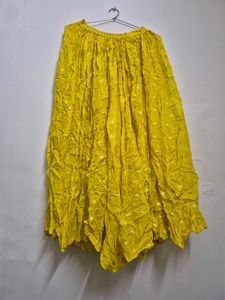 Embellished Yellow Blouse