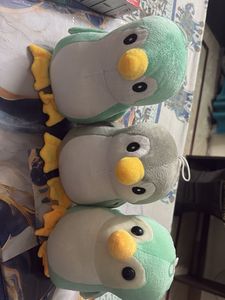Cute Penguin Plush soft stuff Toys (Set of 3)