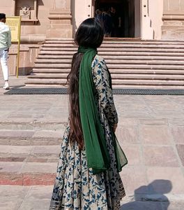 Elegant Printed Kurta Set with Dupatta