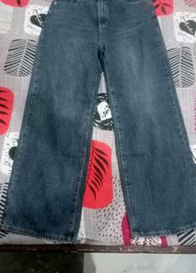 Wide Leg Denim Jeans